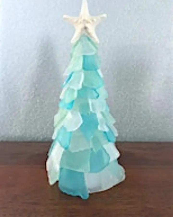 Tumbled “Sea Glass” Holiday Tree Workshop