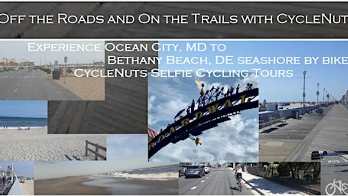 Ocean City Tour de Seashore - Smart-guided TAB Bike Tour  to Bethany Beach
