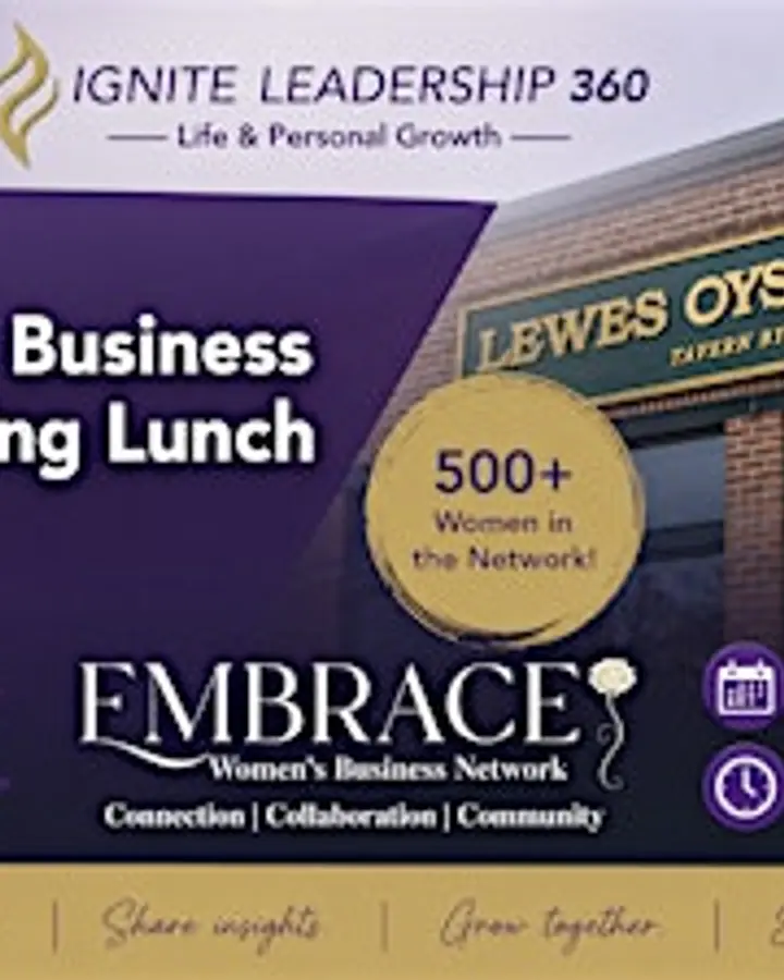 Embrace: Women's Business Networking Lunch (Sussex County)