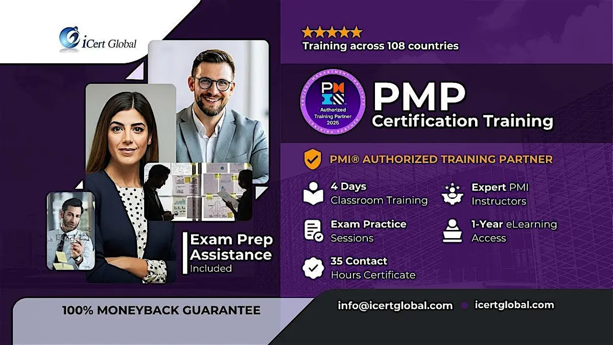 Confirmed PMP 4 Days Classroom Training in Bayside, CA