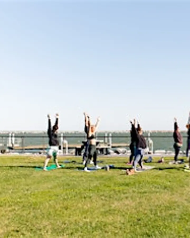 Yoga by the Ferry