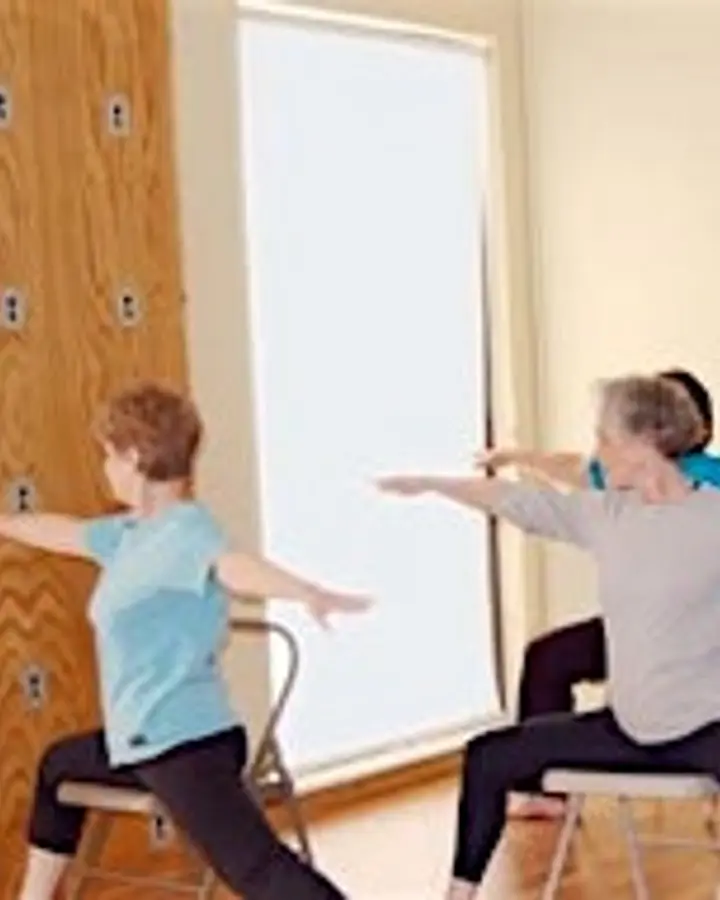 Chair Yoga  to Improve Stability and Reduce Stress.