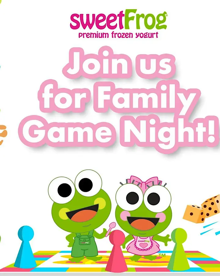 Family Fun Night at sweetFrog Salisbury