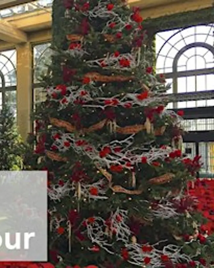 Longwood Gardens  "A Cosmic Christmas"  Tour Transportation & Admission
