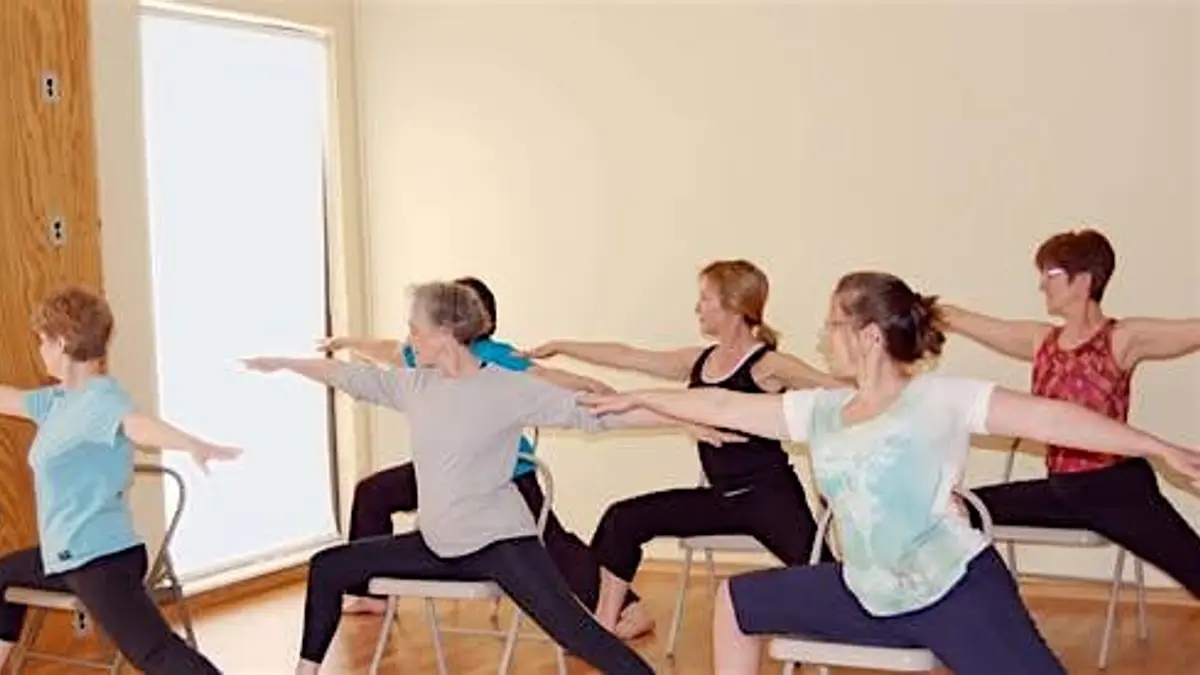 Chair Yoga  to Improve Stability and Reduce Stress.