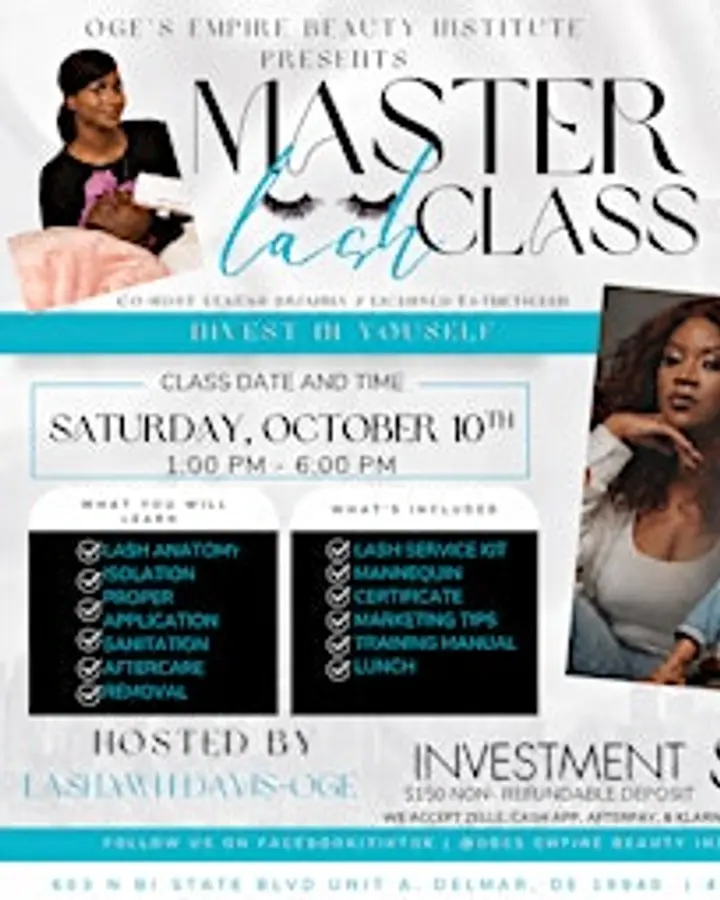 Master Lash Class