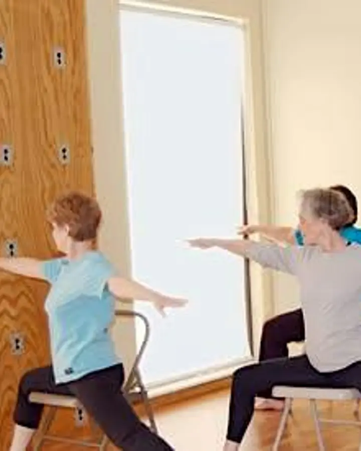 Chair Yoga  to Improve Stability and Reduce Stress.