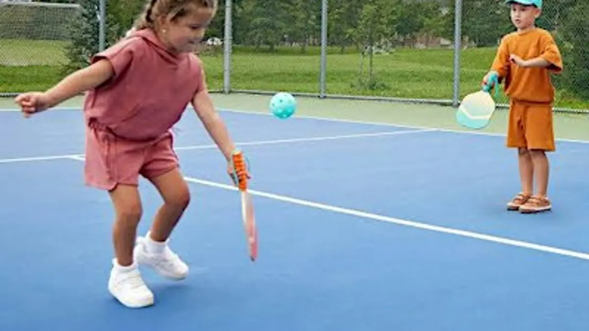 Introduction to Pickleball for Kids!!!!!