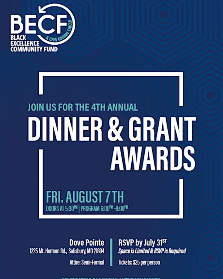 Black Excellence Community Fund 4th Annual Dinner & Grant Awards