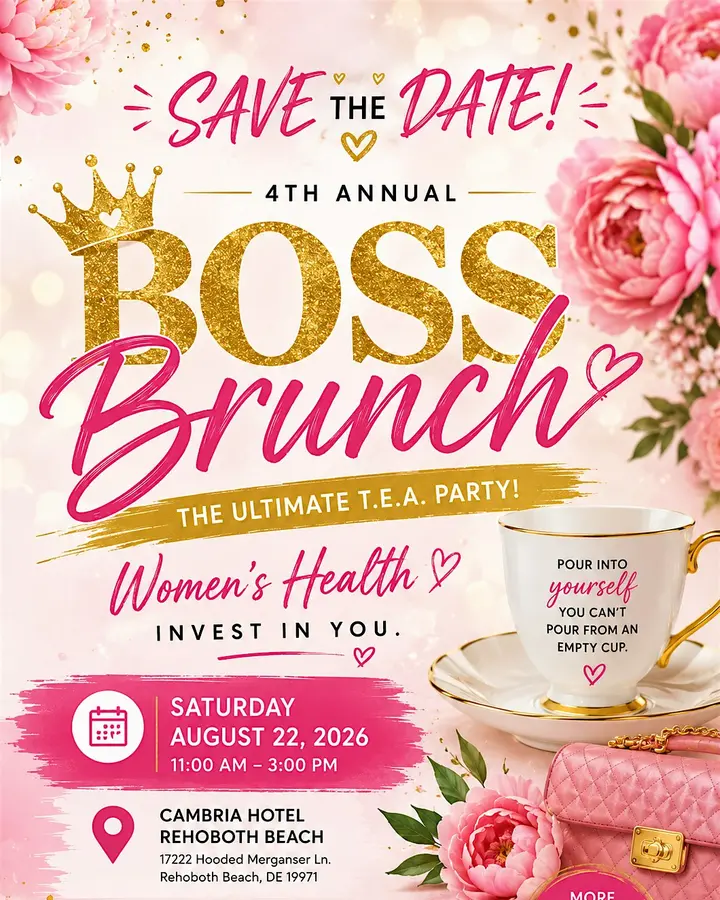 4th Annual Boss Brunch The Ultimate TEA Party