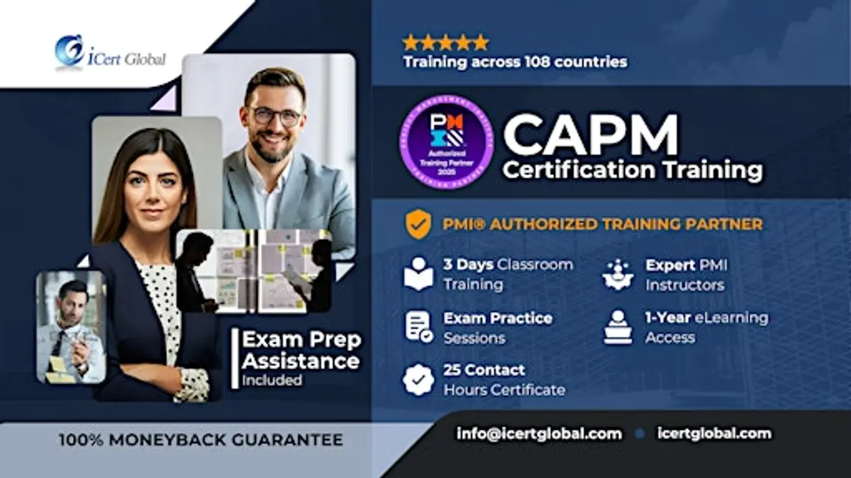 CAPM Certification Weekend Classroom Training in Bayside, CA