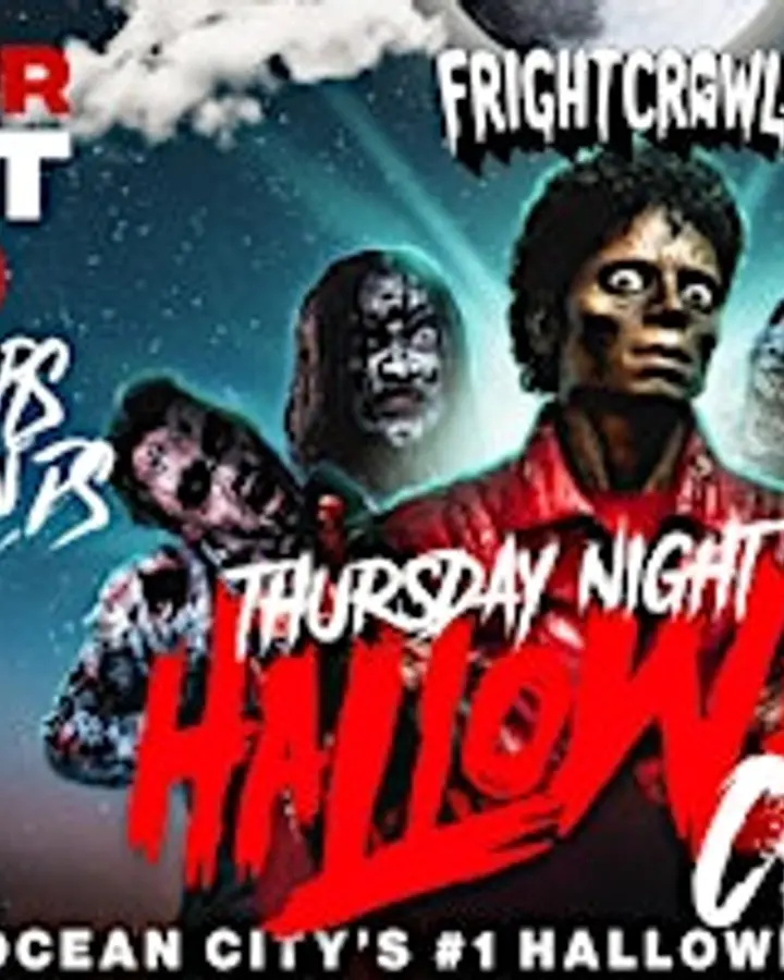 The Fright Crawl | Ocean City Halloween Bar Crawl 2026 | Thurs, Oct. 29