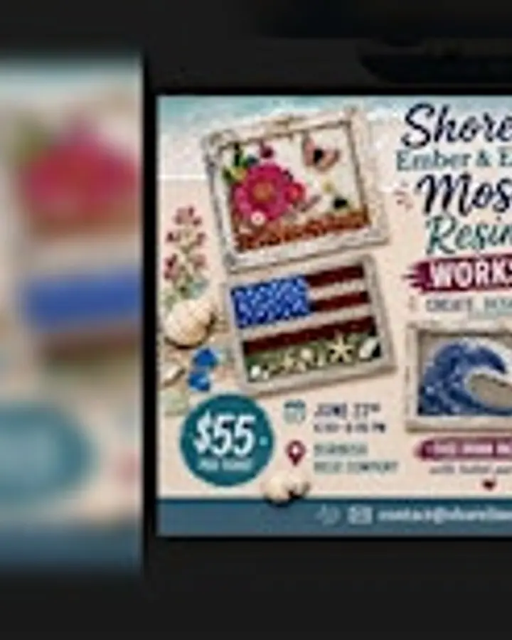 Mosaic Art Resin Workshop