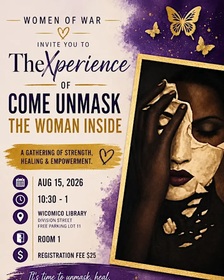Woman of War presents TheXperience: Come Unmask the Woman Inside