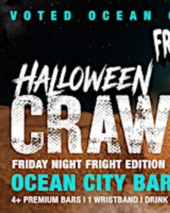 The Fright Crawl | Ocean City Halloween Bar Crawl 2026 | Fri, Oct 30