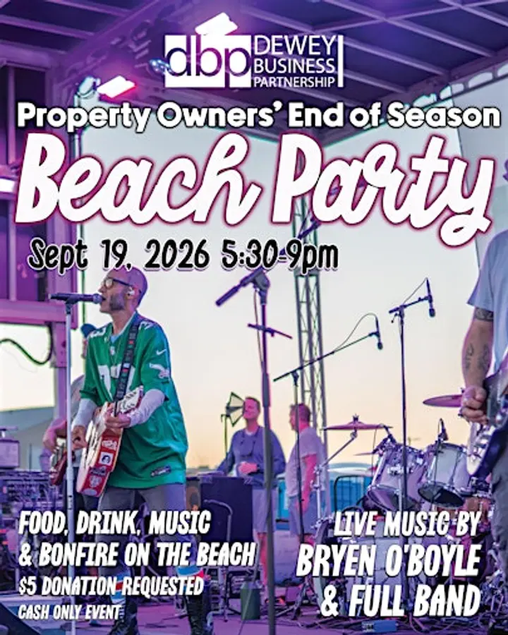 Dewey Beach End of Season  Party- VIP tables.