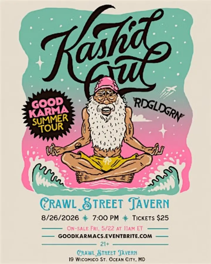 Kash'd Out with RDGLDGRN at Crawl Street Tavern!