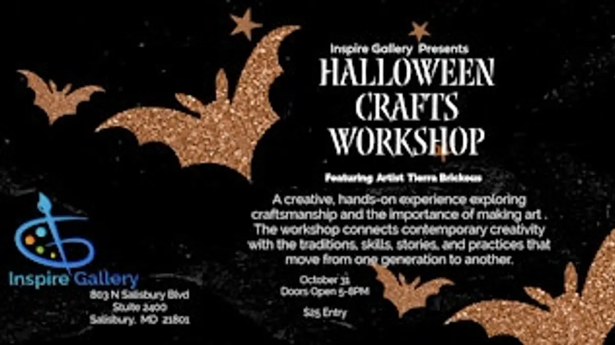 Halloween Crafts Workshop with Tierra Brickous