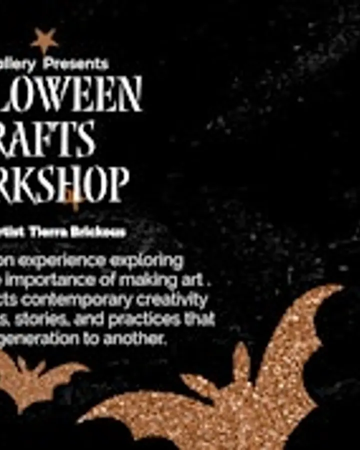 Halloween Crafts Workshop with Tierra Brickous