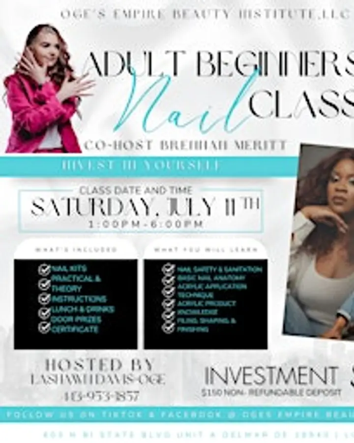 Adult Beginners Nail Class