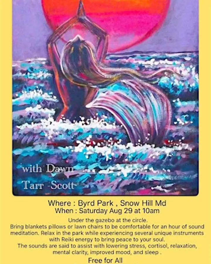 Mermaid Crystal Reiki Sound Bath with Dawn Tarr Scott